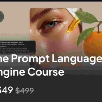Ohneis Prompt Language Engine Course – Buy Now Master prompt engineering with Ohneis Prompt Language Engine Course. Learn structured prompt syntax for AI tools. Lifetime access. Download now from CoursesCraze.
