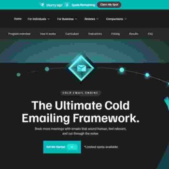 Higher Levels – Cold Email Engine Course Buy (2025) Buy Higher Levels – Cold Email Engine to master B2B lead generation, cold outreach frameworks, and proven client acquisition strategies for 2025.
