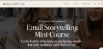 Maha Copy Co. – Email Storytelling Mini-Course