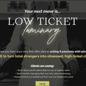 Jocelyn Panton – Low Ticket Luminary