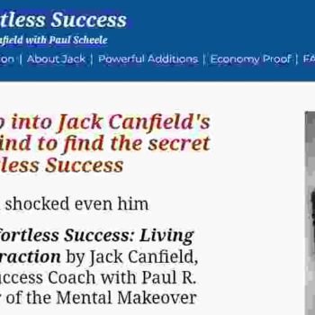 Jack Canfield – Effortless Success