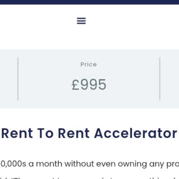 Samuel Leeds – Rent to Rent Accelerator Course | Master Property Deals Fast Enroll in Samuel Leeds’ Rent to Rent Accelerator to learn how to secure rental properties without ownership and build a high-income property business.