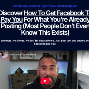 Jeff Rose – Get Paid to Post