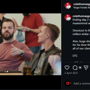 Cole Gordon – 8 Figure Boardroom Mastermind