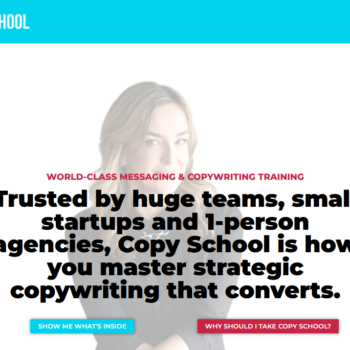 Copyhackers – Copy School 2026