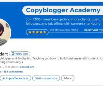 Tim Stoddart – CopyBlogger Academy
