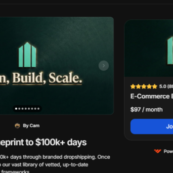 Camm – E-Commerce Builders (Up to March 2026)