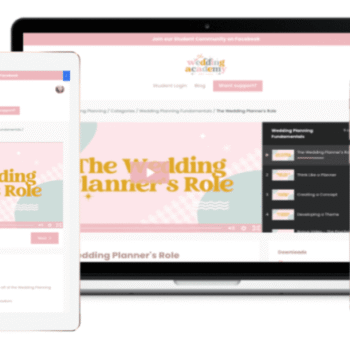 Jac Bowie – Wedding Academy